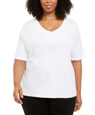 macys karen scott tops petite