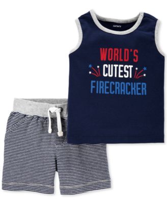baby top and shorts set
