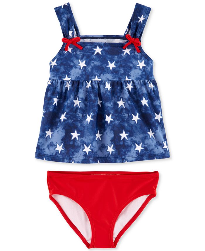 Carter's Baby Girls 2-Pc. Red, White & Blue Swimsuit & Reviews ...