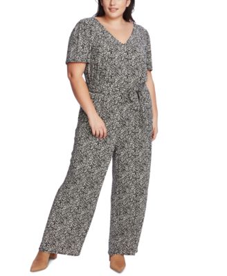 macys plus size white jumpsuits