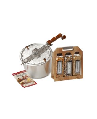 Кулинарный набор Whirley-Pop от Wabash Valley Farms Gourmet Kernel Collection