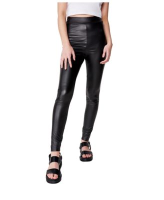 cotton on leather pants