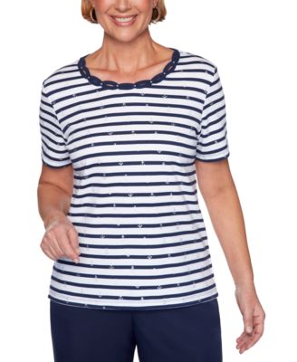 alfred dunner petite tops macys