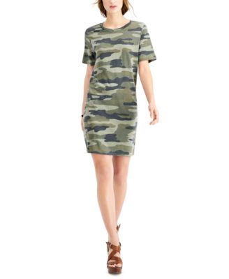 lucky brand camo dress