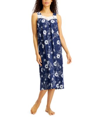 macys blue floral dress