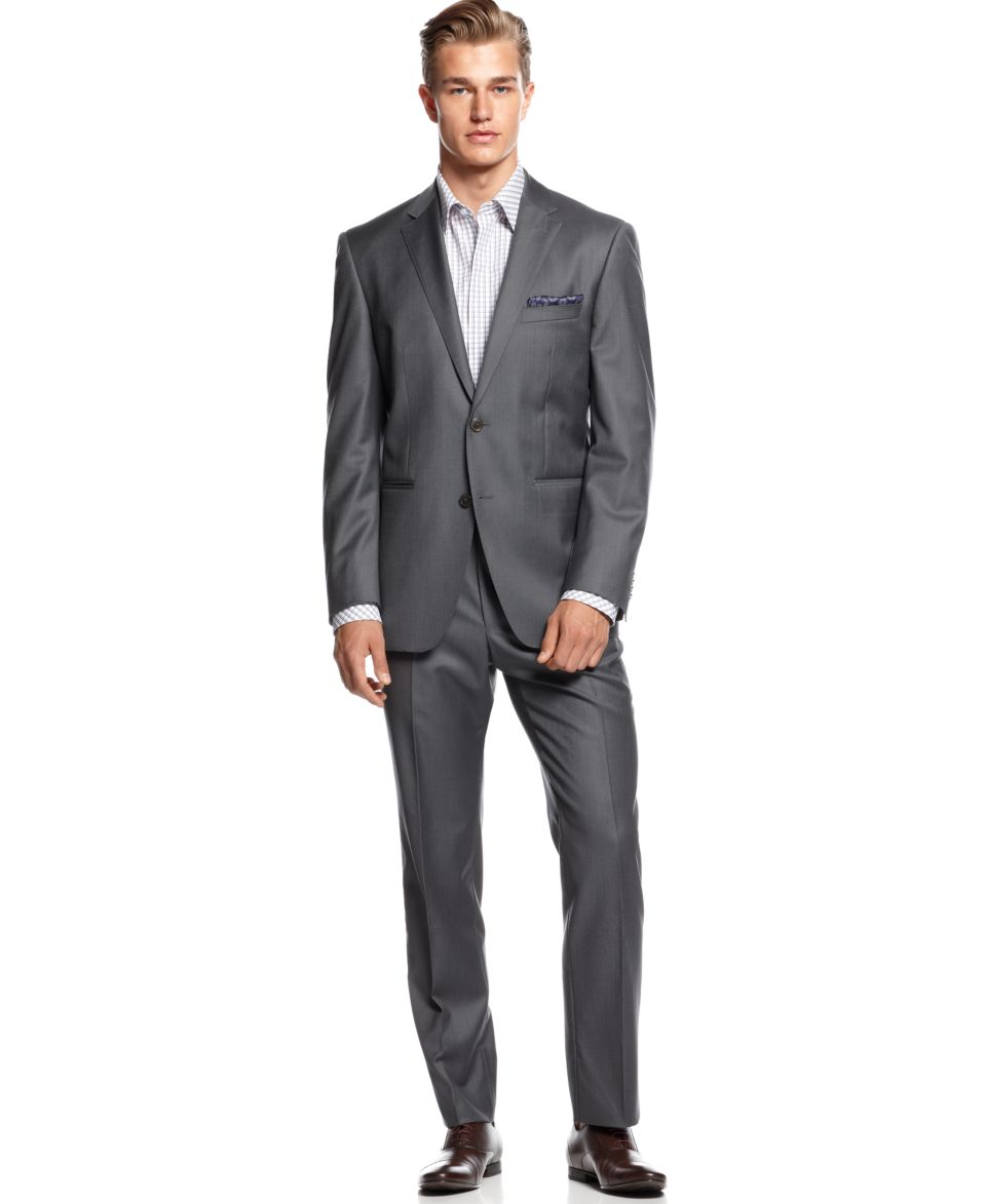 Perry Ellis Suit Separates, Herringbone Stripe Suit Separates   Suits & Suit Separates   Men