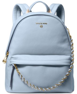 michael kors blue backpack