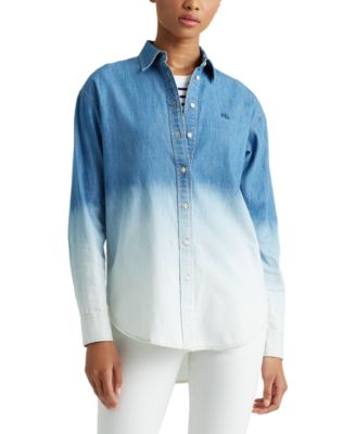 petite denim shirt