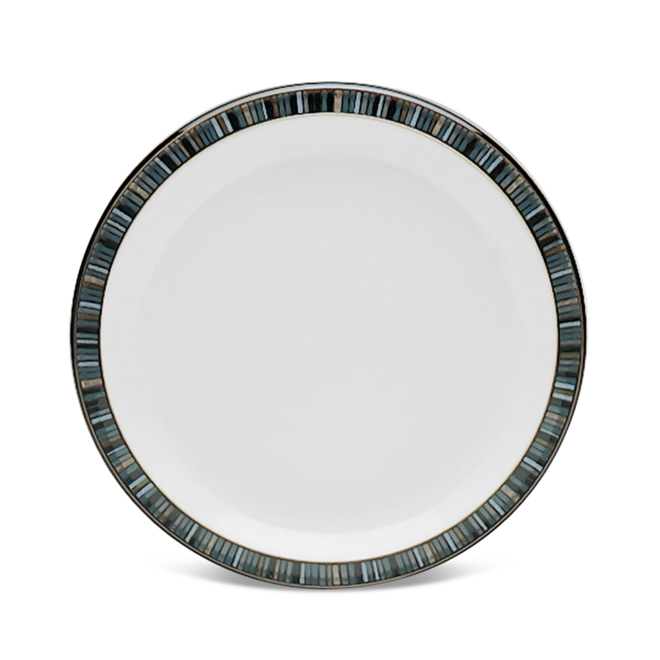 Denby Dinnerware, Jet Stripes Dinner Plate