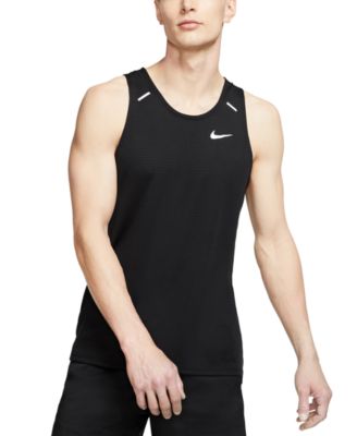 nike men's rise 365 running tank
