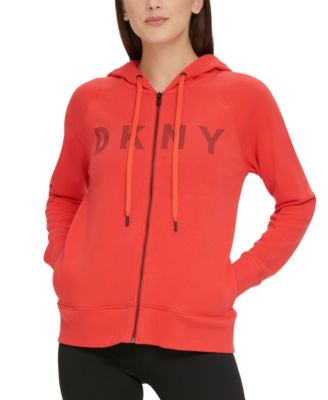 dkny zip hoodie