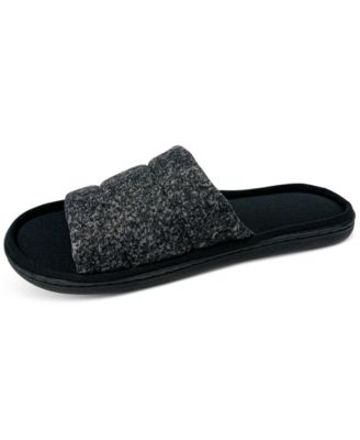 Gold Toe Men's Quilted Slide Slippers 