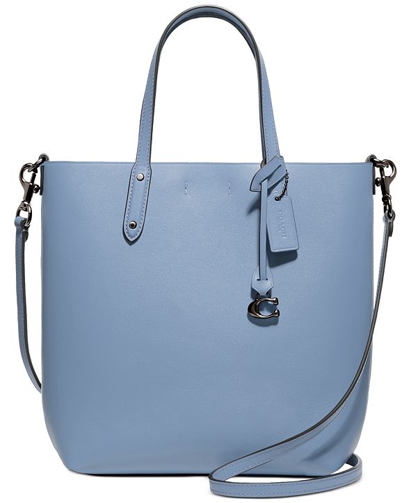 COACH Refined Calf Leather Central Shopper Tote & Reviews Handbags