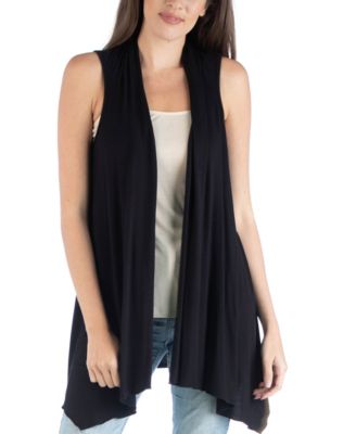 womens sleeveless cardigan vest