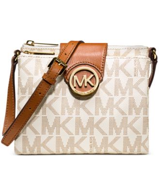 macy's michael kors fulton crossbody purse dillon - Marwood ...