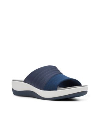 cloudsteppers by clarks jersey slide sandals