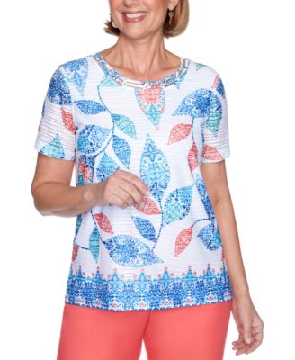 macys alfred dunner tops