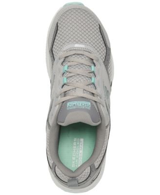 skechers go run femme gris