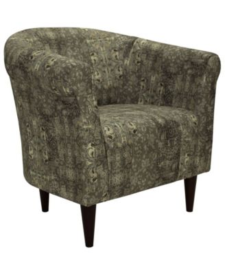 Клубный стул Foxhill Trading Savannah серебристый