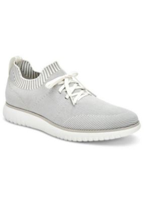 knit white sneakers