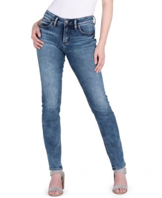 silver avery straight jeans