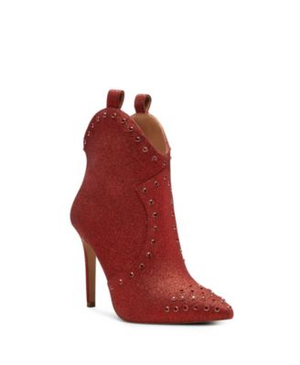 red jessica simpson boots