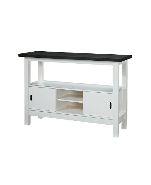 Chintaly Dahlia Modern Wooden Buffet With Storage Reviews Furniture Macy S