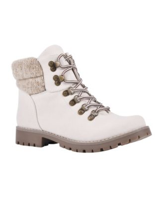 white lace up boots womens