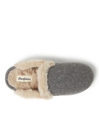 women's dearfoam scuff slippers