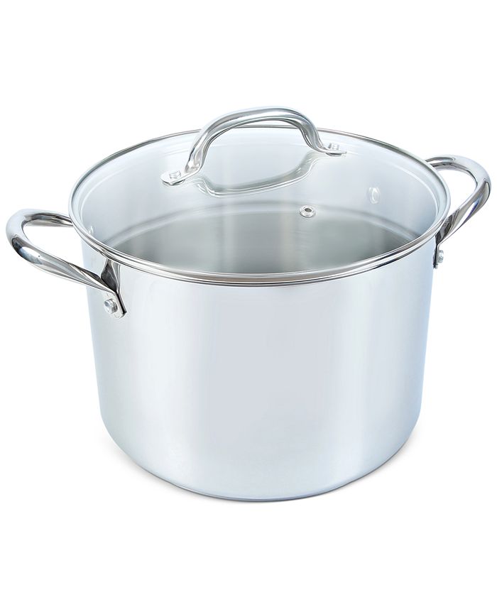Tools of the Trade 10Qt. Stainless Steel Stock Pot with Lid, Created