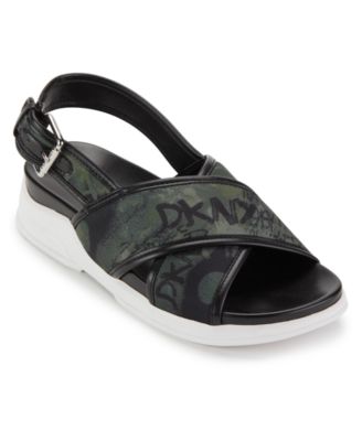 dkny flat sandals