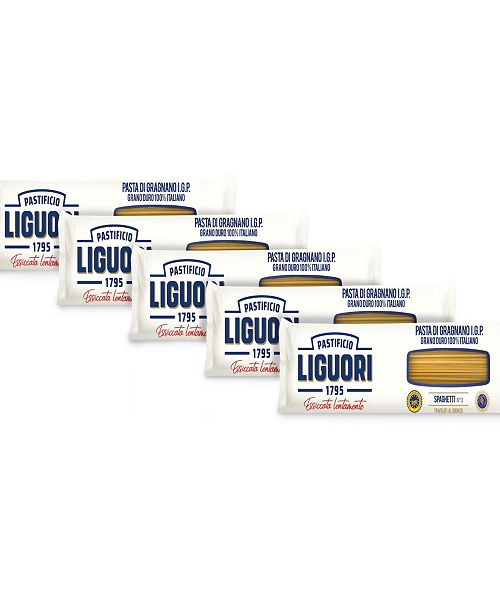 Pastificio Liguori 1975 Spaghetti Igp Long Pasta Di Gragnano 17 6 Oz Pack Of 5 Reviews Food Gourmet Gifts Dining Macy S