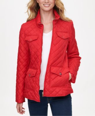 womens tommy hilfiger quilted jacket