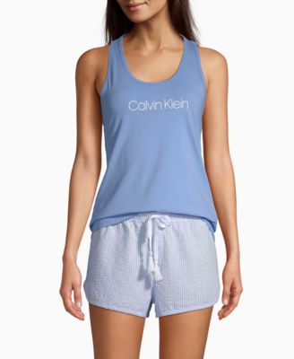 calvin klein top and shorts set