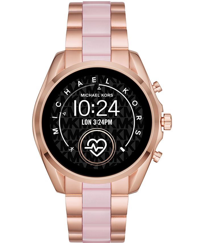 michael kors access bradshaw rose gold