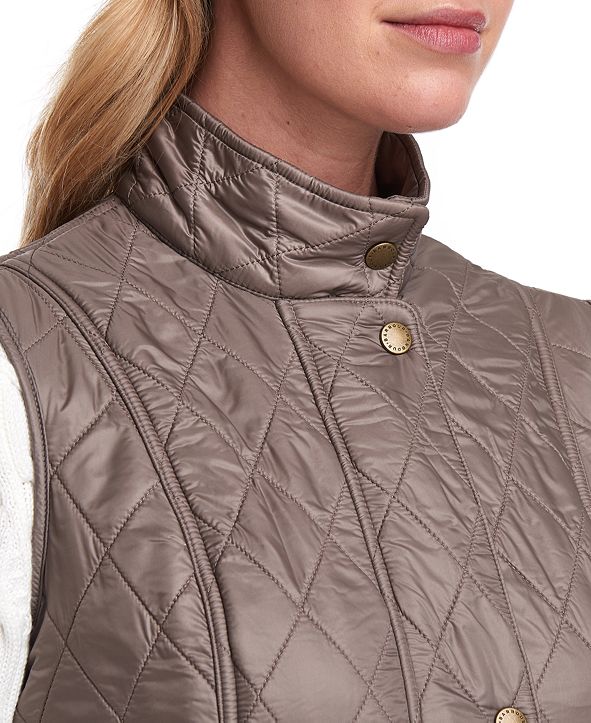 Barbour Quilted FleeceLined Vest & Reviews Coats Women Macy's