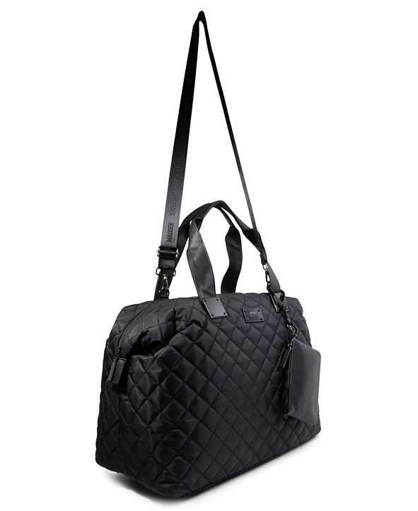 Steve Madden Quilted Weekender Bag & Reviews - Handbags & Accessories ...