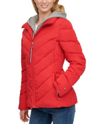 tommy hilfiger puffer jacket macys