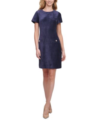 corduroy shift dress