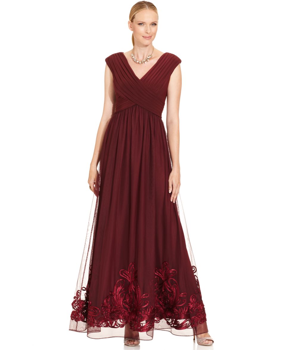 Patra Sleeveless Soutache Gown   Dresses   Women