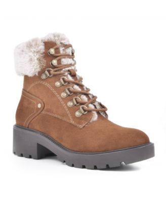 tan boots white sole