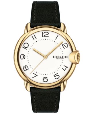 macys coach women's watches