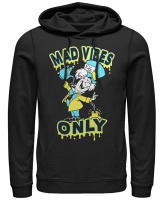 Мужская толстовка с длинным рукавом Spill It Hatter от Пятого Солнца, черная