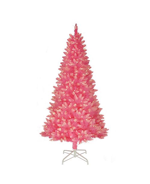 Puleo 6 5 Pre Lit Fashion Artificial Christmas Tree Reviews Holiday Shop Home Macy S