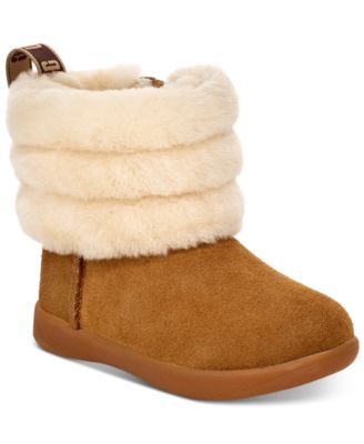 UGG® Toddler Mini Quilted Fluff Boots 