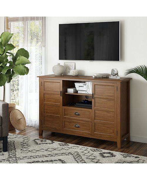 Simpli Home Burlington Tv Stand Reviews Furniture Macy S