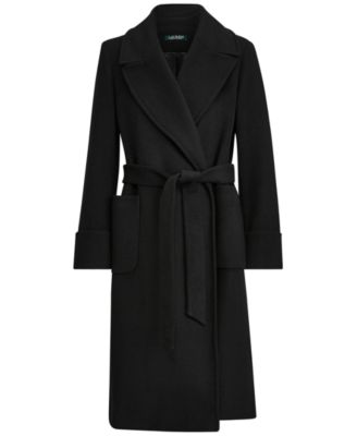 lauren ralph lauren belted wrap coat