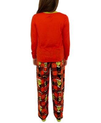 girls grinch pajamas