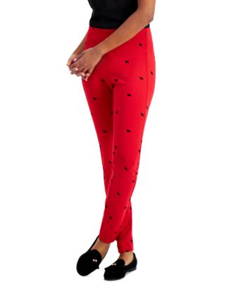 macy's red pants