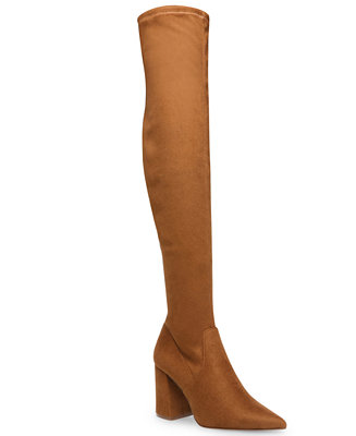 Chestnut Over-the-Knee Boots